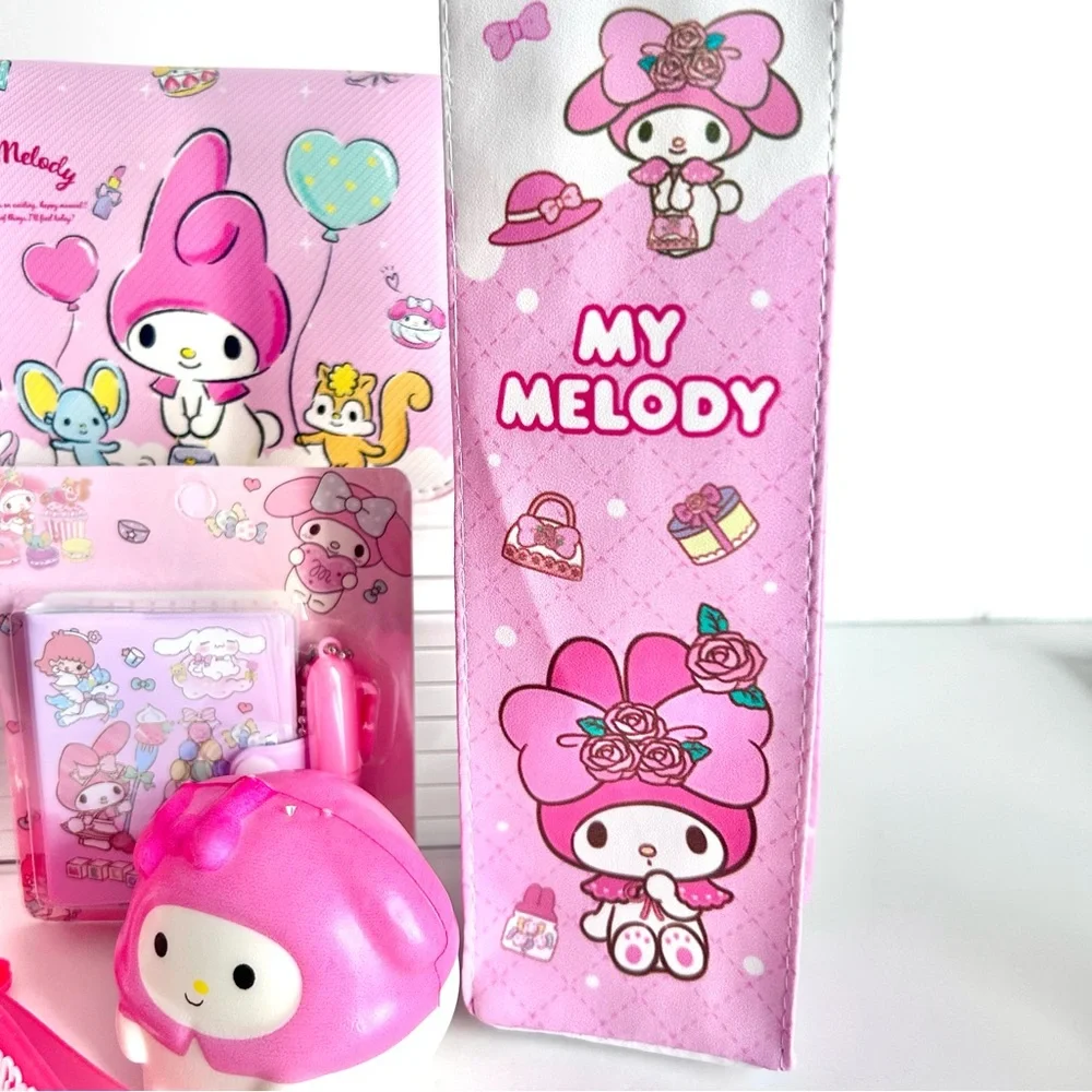 💖(MY310) My Melody Adorable 7-Piece Purse Bundle!
